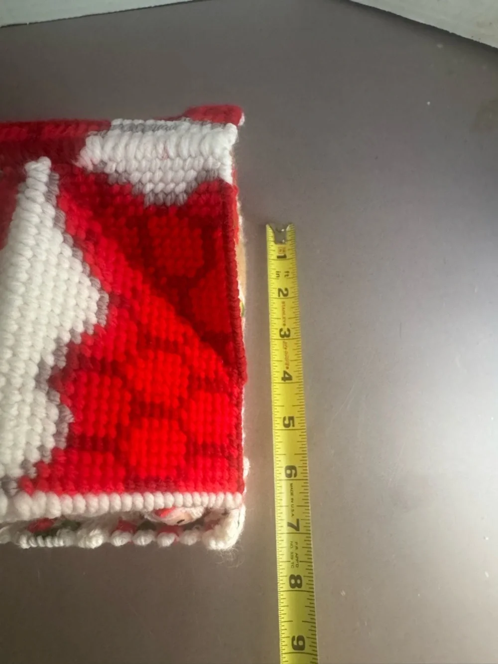 Festive Handcrafted Christmas House Decoration - Red, White & Green